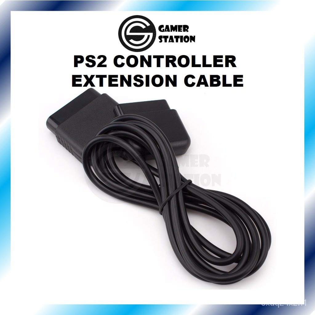 1iPm PS2 Controller Extension Cable PlayStation 2 PS1 1.8m Controller Extension Cable Cord