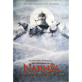 โปสเตอร์ หนัง อภินิหารตำนานแห่งนาร์เนีย The Chronicles Of Narnia 2005 POSTER 24”X35” Inch V2