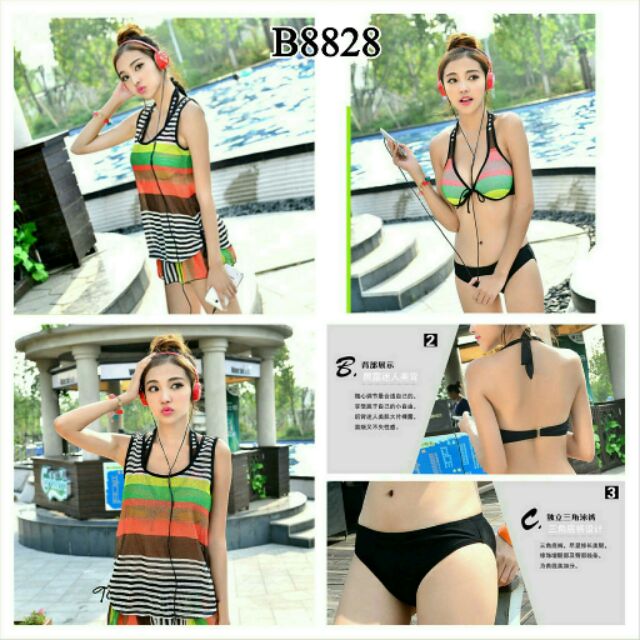 ชุดว่ายน้ำ B8828