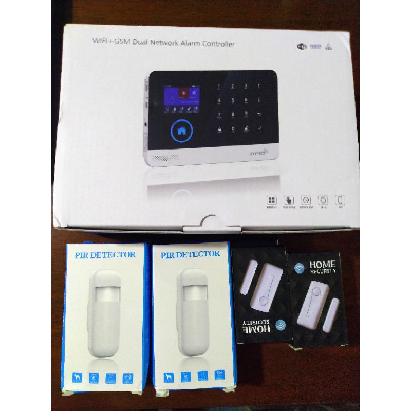 สัญญาณกันขโมยบ้าน ใช้งานง่าย มี WiFi GSM GPRS แจ้งเตือนผ่านแอพพลิเคชั่น  พร้อมส่ง พร้อมใช้งาน - รูปที่ 7