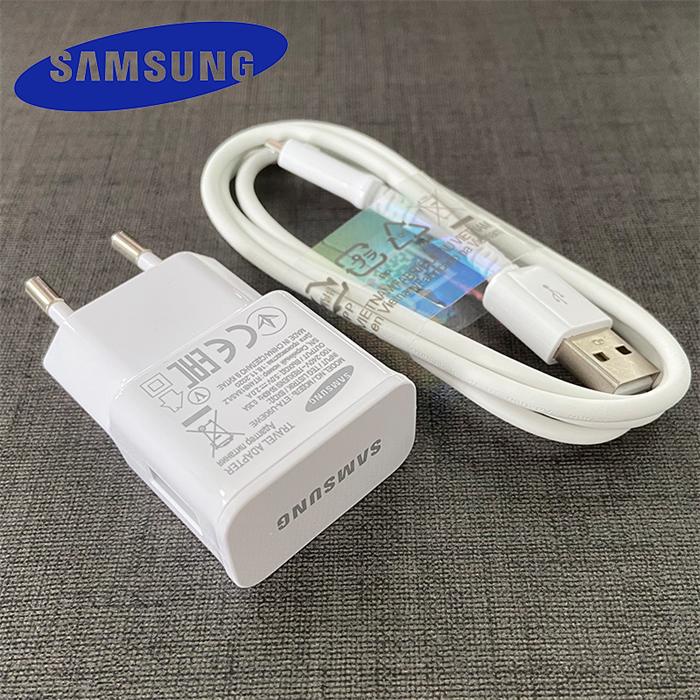 Samsung 5V 2A Charger Travel Wall Adapter ชาร์จสาย USB สําหรับ Samsung Galaxy S6 S7 Edge J3 J5 J7 หม