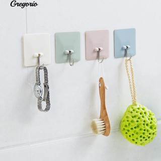 *Gregorio Boreal ยุโรปสไตล์ Self Adhesive ห้องน้ำห้องครัว Hangers กำแพงเมา Hooks