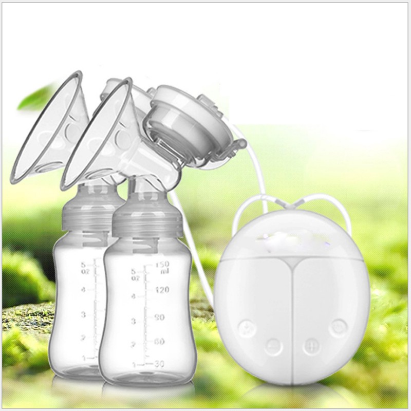 Double Electric breast pumps Powerful Nipple Suction USB Electric