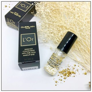 Guerlain LOr Radiance Concentrate with Pure Gold Makeup Base 5ml.