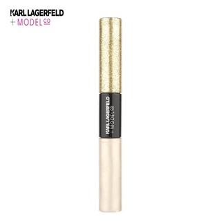 Karl Lagerfeld + Model co LIQUID GLITTER EYELINER DUO อายไลเนอร์ 70 g x 2