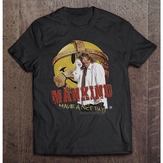 เสื้อยืด พิมพ์ลาย Wwe Mankind Have A Nice Day สําหรับผู้ชาย