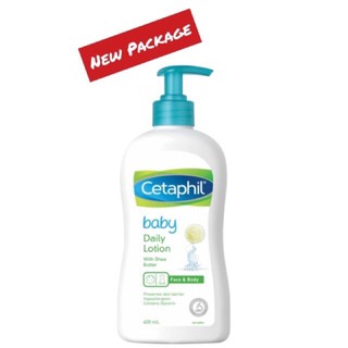 Cetaphil Baby Daily Lotion ขนาด 400 ML เซตาฟิลโลชั่นสำหรับเด็กแบะคนผิวแพ้ง่ายคะ