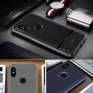 Xiaomi Redmi Note 5 Case Ultra Slim Litchi Grain Soft