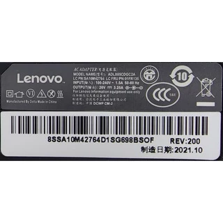 A038 🔌 อะแดปเตอร์โน๊ตบุ๊ค 20V หัวเข็ม 4.0x1.7mm 45W 2.25A / 65W 3.25A สายชาร์จ IdeaPad Yoga Flex 310 320 330 S145