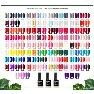 TENCOCO สีทาเล็บเจล ถูกใจ ถูกราคา ✨ สีเจล สีทาเล็บเจล ขนาด 8ml. (รหัส 85-124)