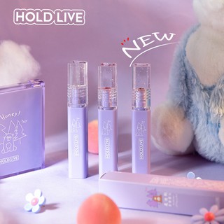 Hold Live Media Bear ลิปสติก เนื้อแมตต์ กํามะหยี่ เรียบเนียน เครื่องสําอางแต่งหน้า ความงาม