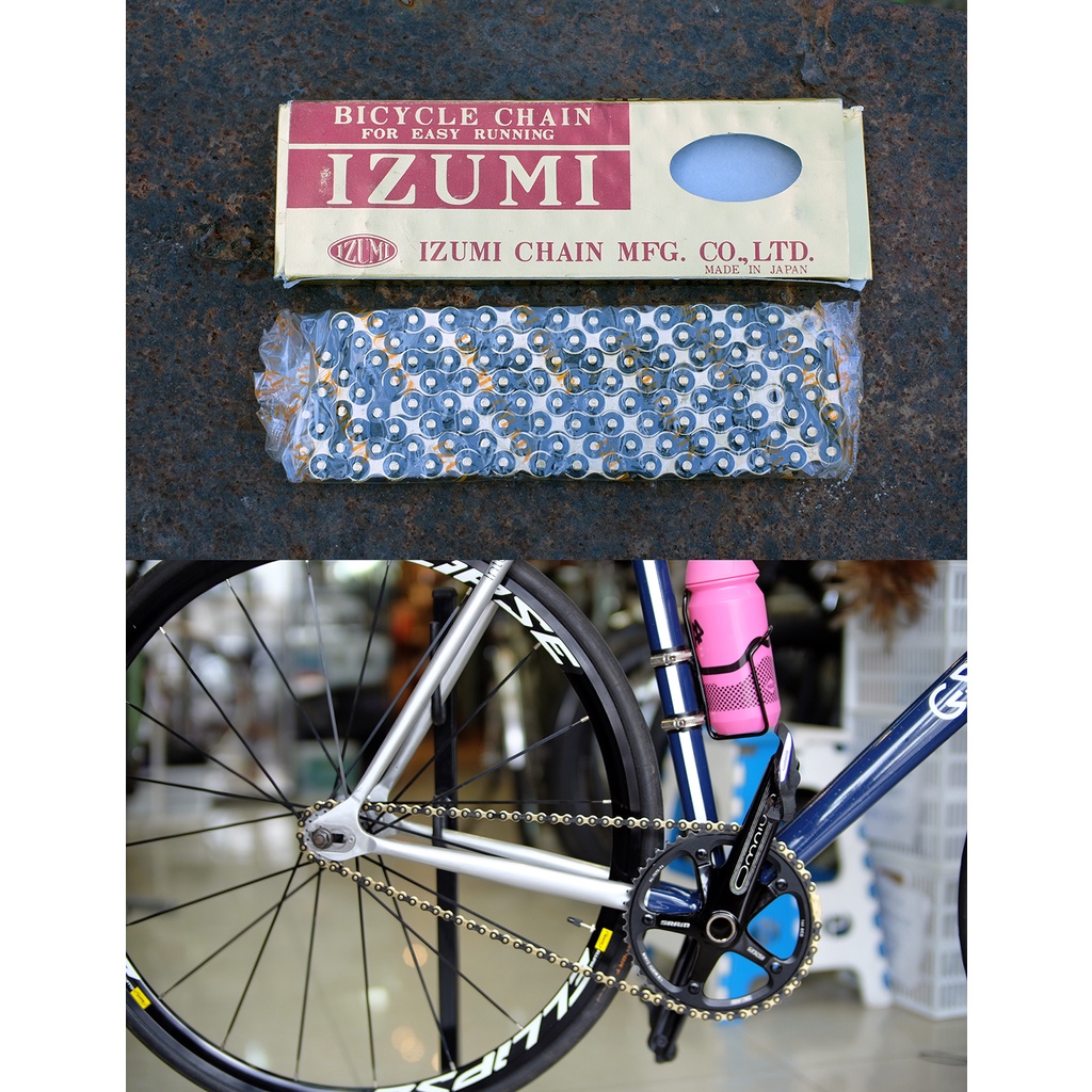 โซ่จักรยาน IZUMI JETBLACK FIXED GEAR/ SINGLE SPEED