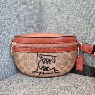 COACH 39939 BELT BAG IN SIGNATURE CANVAS