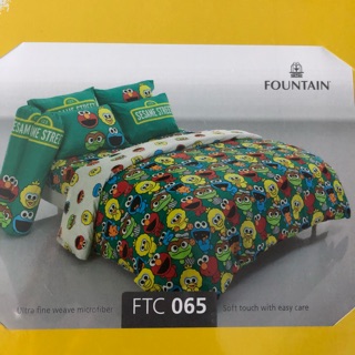 ชุดผ้าปูที่นอน Foundtain FTC065 รวมนวม ขนาด3.5,5,6ฟุต