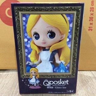 ✅สินค้าพร้อมส่ง : Banpresto Q Posket Disney Characters - Alice - Glitter Line