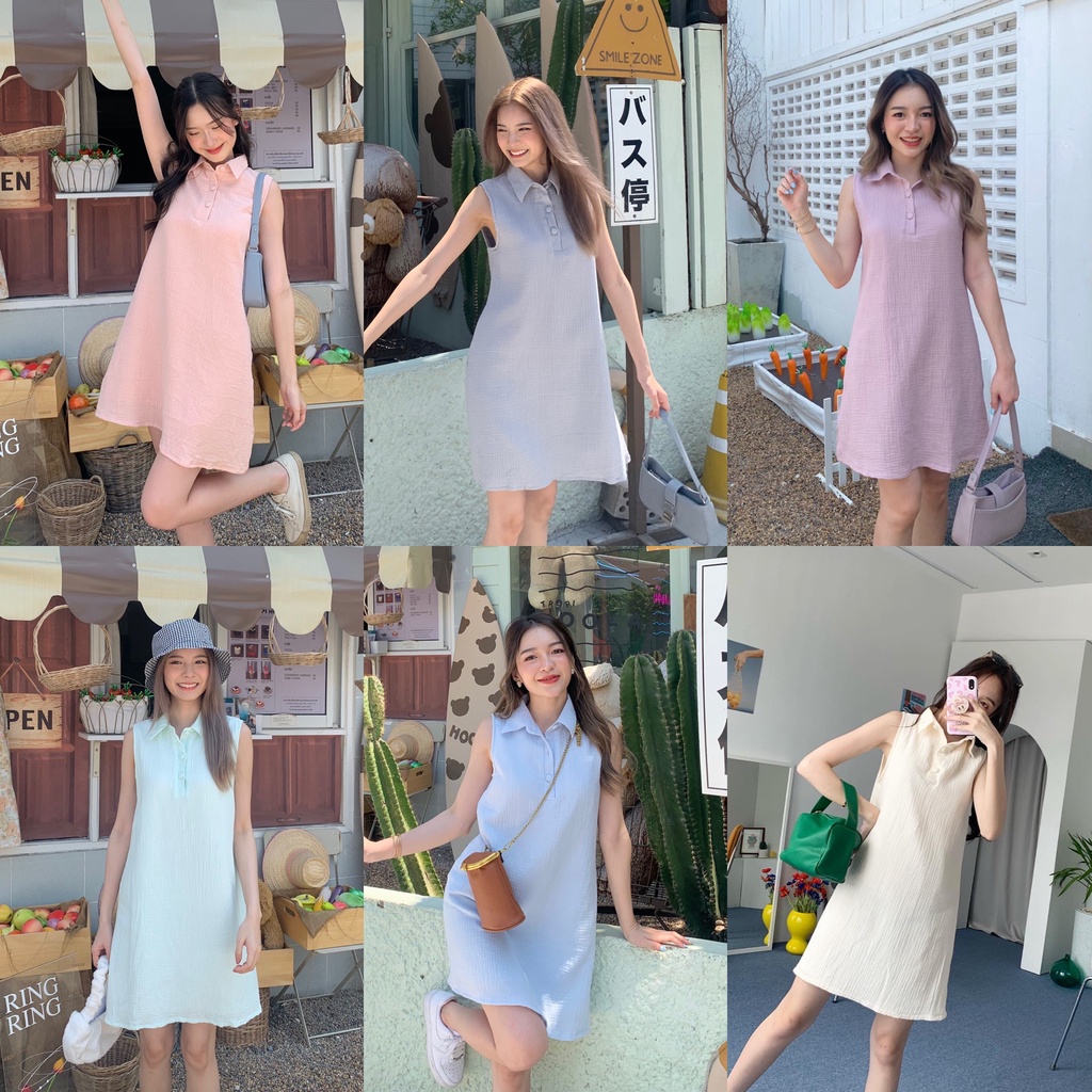 3pcs.basket "D2111" Omelette dress