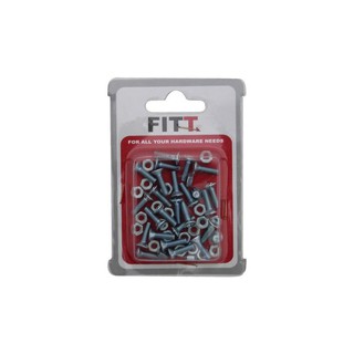 สกรูเกลียวมิลน็อต JF 4X15MM 25ตัว | FITT | 8855952000798 สกรู, น๊อต อุปกรณ์ยึดติด ต่อเติมซ่อมแซมบ้าน สกรูเกลียวมิลน็อต J