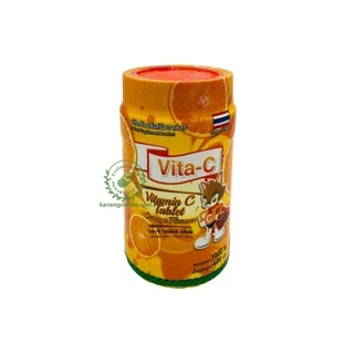 Vita-C วิตามินซีรสผลไม้สำหรับเด็กกระปุก