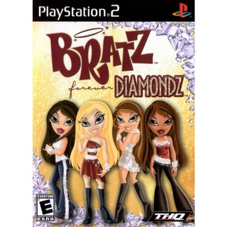 แผ่นเกมส์PS2 Bratz Forever Diamondz (USA) PS2 แผ่นเพล2 แผ่นplay2