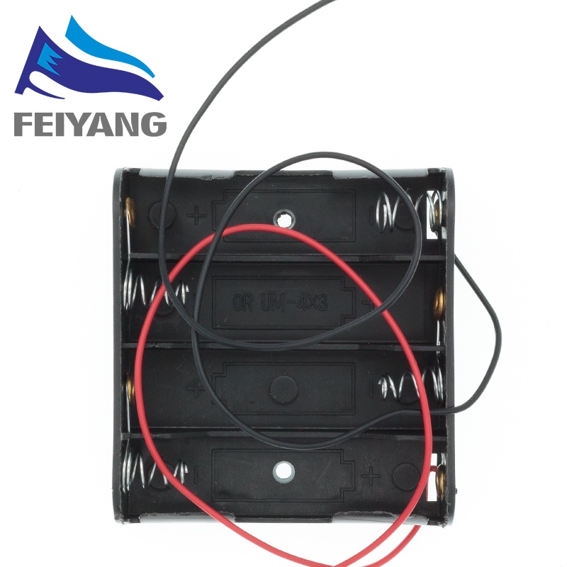 กล่องพลาสติกใส่แบตเตอรี่ AA/18650 ขนาดมาตรฐาน พร้อมสายไฟ 3.7V/1.5V - รูปที่ 7