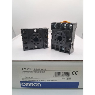 ของแท้ Omron ฐานรีเลย์ PF083A-E Socket relay 8pin