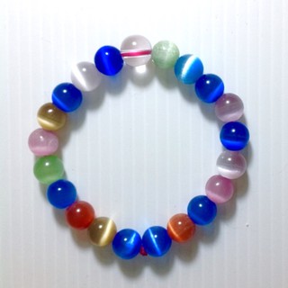กำไลหินนำโชคแคทอายสโตนLucky-cat-eye-stone-bracelet