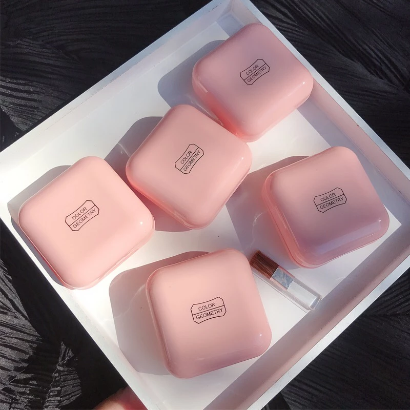 Lameila 3042 บลัชออนปัดแก้ม โทนส้มพีช-ชมพูพีช เนื้อดี thumbnail 5