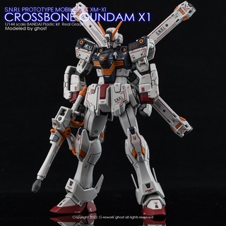 Water Decal [RG] CROSSBONE GUNDAM X1 ของแท้จาก G-Rework