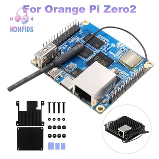 บอร์ดทดลอง พร้อมฮีทซิงค์ 1GB DDR3 RAM Allwinner H616 Gigabit LAN WiFi BT5.0 สําหรับ Orange Pi Zero2 Run Android Linux