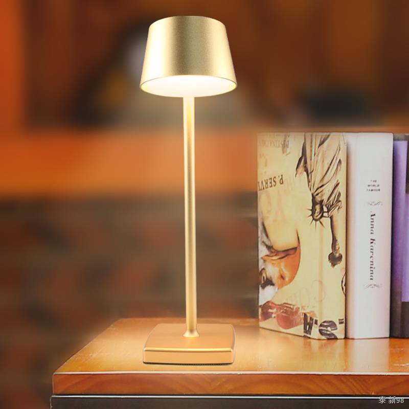 Led Aluminum Alloy Waterproof Desk Lamp, Metal Table Lamps For Living Room