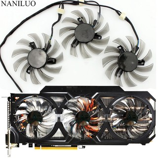 New 75MM T128010SU 0.35A Cooling Fan For Gigabyte GTX 670 680 760 Ti G1 GTX 770 780Ti fan GTX Titan fan Video Card Coole