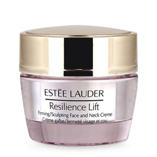 Estee Lauder Resilience Lift Firming/Sculpting Face and Neck Creme ครีมบำรุงลดเลือนริ้วรอย 15ml. (ขนาดพกพา)