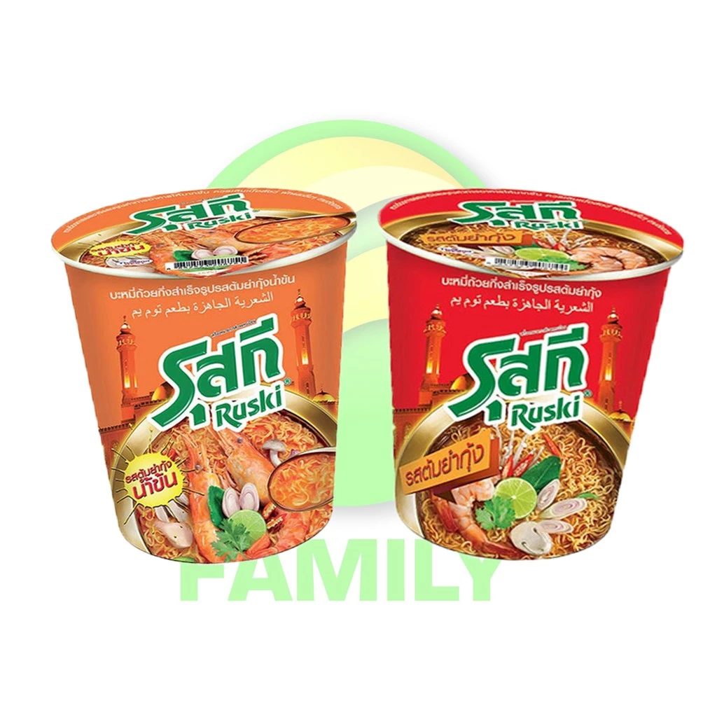 บะหมี่รุสกี Ruski คัพ *แพ็ค6ถ้วย*