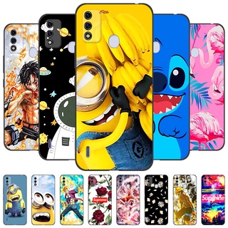 เคส TPU ซิลิโคนอ่อนนุ่มทาสี Itel A48 สำหรับ Itel A48 เคสโทรศัพท์น่ารัก