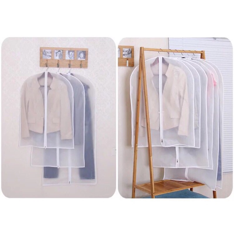 kingshipping R422(ร้านไทย) ถุงคลุมเสื้อผ้ากันฝุ่นไม่มีซิป (อุปกรณ์จัดระเบียบในตู้เสื้อผ้า) - รูปที่ 5