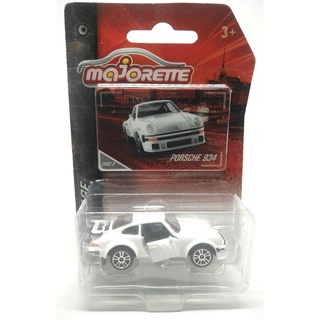 Majorette Porsche 934 - White Color /Wheels D5S /scale 1/57 (3 inches) Package with Card