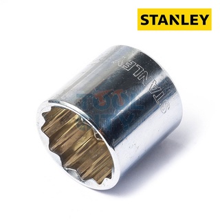 STANLEY 88-150 ลูกบ็อกสั้น 12 เหลี่ยม3/8"เบอร์22