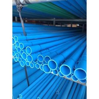 ท่อน้ำประปา PVC 4 หุน ยาว 4 เมตร ท่อเกษตร ปลายบาน ขายทั้งเส้นพร้อมตัด เส้นละ 1 เมตร