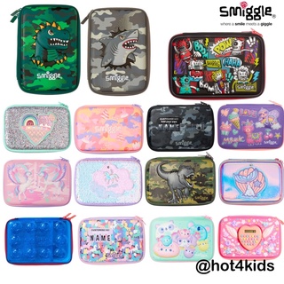 ✅ Smiggle สมิกเกอร์ 🌈new🌈กล่องดินสอ 1 ชั้น ราคาโปร hardtop pencil case 💰จ่ายปลายทางได้💵  ของแท้💯 สินค้าพร้อมส่ง