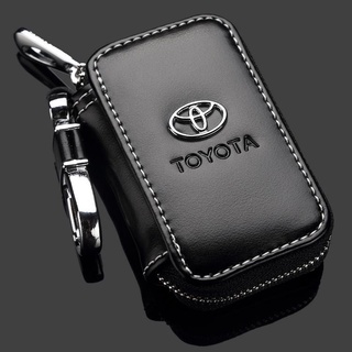 เคสกุญแจหนัง Toyota พร้อมพวงกุญแจ