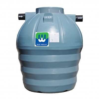 ถังบำบัดน้ำเสียWAVE -WP-1000 ลิตร ชนิดรวมไร้อากาศ รับประกัน 5 ปี ส่งฟรีกทม.และปริมณฑล