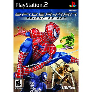 แผ่นเกมส์ Ps2 Spider Man Friend or Foe