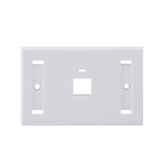 🔥ยอดนิยม!! LINK หน้ากาก RJ45 1 ช่อง มีป้ายชื่อ รุ่น US-2001AWH สีขาว Electric &amp; Lighting Accessories