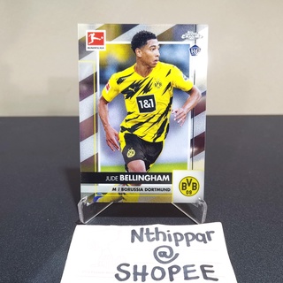 ขาย การ์ด Topps Chrome Bundesliga 2020-21 Jude Bellingham Base RC Dortmund ดอร์ทมุน การ์ดฟุตบอล การ์ดสะสม การ์ดนักฟุตบอล