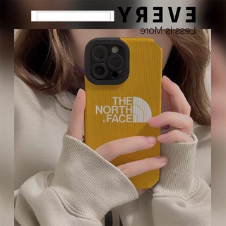 เคสป้องกันโทรศัพท์มือถือหนัง ลาย THE NORTH FACE หรูหรา สําหรับ iphone 13 Pro Max 13 13pro 11 Pro Max 11 X XR Xs Max 7plus 8plus 12Pro 12 Pro Max