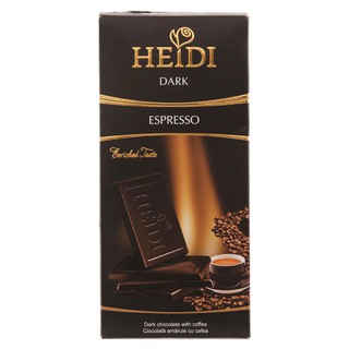 ไฮดี้ช็อกโกแลตสอดไส้กาแฟ 80กรัม Heidi Chocolate Filled with Coffee 80g.