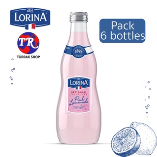 Lorina Pink Lemonade ลอริน่า พิงค์เลมอนเนด 330มล. แพ็ก 6 ขวด