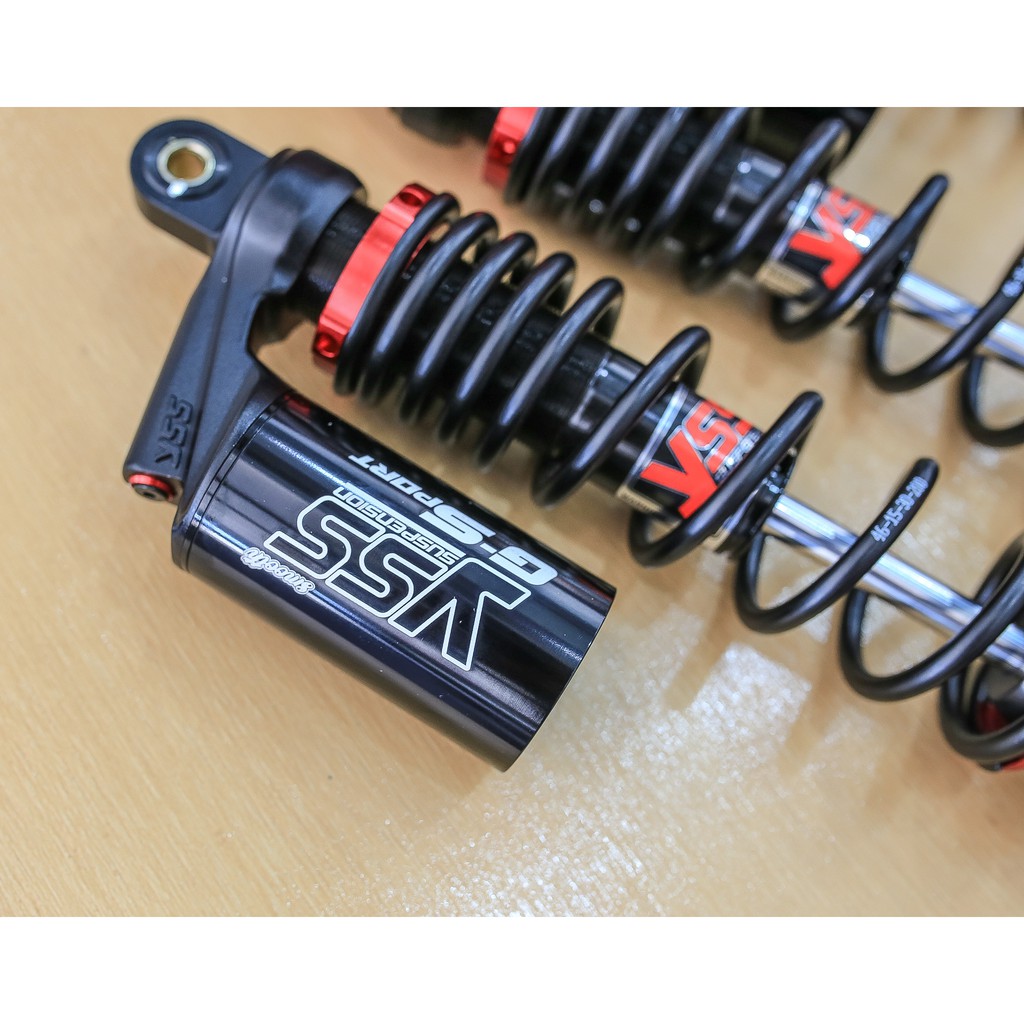โช็ค YSS NEW N-NAX  รุ่น SMOOTH แถมสปริง1ชุด  ความสูง310MM G-SPORT ราคา7900