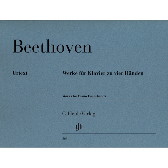 BEETHOVEN Works for Piano Four-hands (HN568)