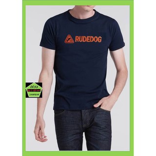 rudedog  เสื้อคอกลม  ชาย หญิง รุ่น วินเนอร์ สีกรม